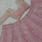 Designer Sequins Lehenga Choli for Wedding and Reception Occasions