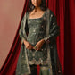 Designer Silk Sharara Suit Set for Festive and Wedding Wear