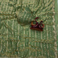 Designer Soft Space Silk Saree with Sequence Embroidery Work & Matching Blouse