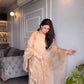 Designer Star Georgette Gown Set with Twill Net Dupatta