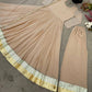 Designer Star Georgette Gown Set with Twill Net Dupatta