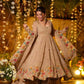 Designer Tabby Organza Embroidered Anarkali Suit with Dupatta