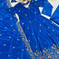 Designer Tabby Organza Embroidered Anarkali Suit with Dupatta