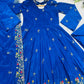 Designer Tabby Organza Embroidered Anarkali Suit with Dupatta