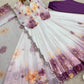 Designer Tabby Organza Embroidered Gown Set with Dupatta