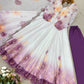 Designer Tabby Organza Embroidered Gown Set with Dupatta
