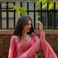 Designer Tabby Organza Sharara Suit Set with Dupatta