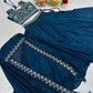 Designer Vichitra Silk Embroidered Lehenga Choli Set for Wedding and Festive Wear
