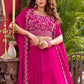 Designer Vichitra Silk Embroidered Lehenga Choli Set for Wedding and Festive Wear