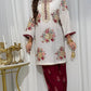 Designer White Embroidered Palazzo Suit Set for Festive and Family Functions