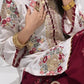 Designer White Embroidered Palazzo Suit Set for Festive and Family Functions