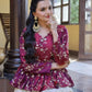 Designer soft white Lehenga with Long peplum blouse for Festive Occasions