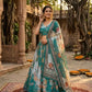 Digital Floral Print Lehenga