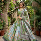 Digital Floral Print Lehenga
