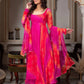 Digital Print Georgette Anarkali Set