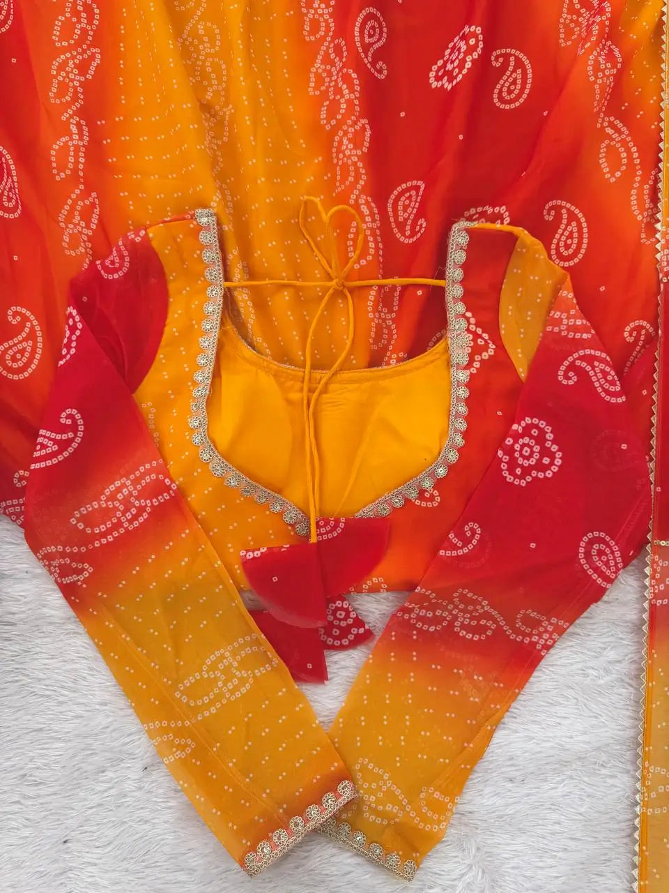 Digital Print Georgette Anarkali Set