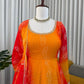 Digital Print Georgette Anarkali Set