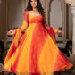 Digital Print Georgette Anarkali Set