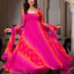 Digital Print Georgette Anarkali Set