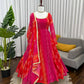 Digital Print Georgette Anarkali Set
