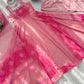 Digital Print Georgette Mirror Work Anarkali Set