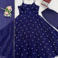 Digital Print Georgette Mirror Work Anarkali Set