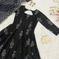 Digital Printed Cotton Anarkali Gown with Dupatta