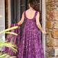 Digital Printed Cotton Anarkali Suit with Dupatta