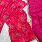 Digital Printed Georgette Kurta Sharara Set with Dupatta