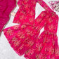 Digital Printed Georgette Kurta Sharara Set with Dupatta