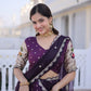 Dola Silk Meena Weaving Lehenga Set with Dupatta