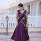 Dola Silk Meena Weaving Lehenga Set with Dupatta