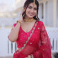 Dola Silk Meena Weaving Lehenga Set with Dupatta