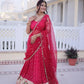 Dola Silk Meena Weaving Lehenga Set with Dupatta
