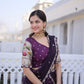Dola Silk Meena Weaving Lehenga Set with Dupatta