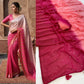 Dual Tone sequins work Party Wear Saree for Festive and Wedding Occasions
