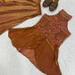 Dusty Rose Halter Sharara