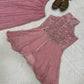 Dusty Rose Halter Sharara