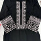 Ebony Thread Embroidered Kurta