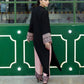 Ebony Thread Embroidered Kurta