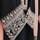 Ebony Thread Embroidered Kurta