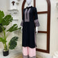 Ebony Thread Embroidered Kurta