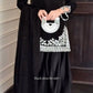 Elegant Black Crepe Palazzo Suit Set for Festive and Wedding Wear