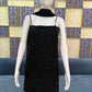 Elegant Black Faux Georgette Sequins Palazzo Set for Party and Festive Wear