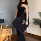 Elegant Black Faux Georgette Sequins Palazzo Set for Party and Festive Wear