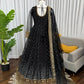 Elegant Butterfly Net Anarkali Set for Festive and Wedding Wear