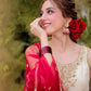 Elegant Butterfly Net Embroidered Top & Plazzo Set