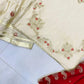 Elegant Butterfly Net Embroidered Top & Plazzo Set