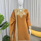 Elegant Chanderi Embroidered Kurta Plazo Dupatta Set for Festive, Formal and Occasion Wear
