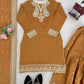 Elegant Chanderi Embroidered Kurta Plazo Dupatta Set for Festive, Formal and Occasion Wear